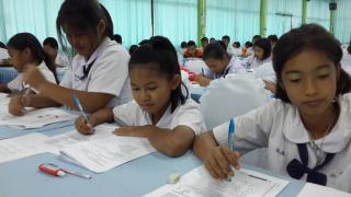 30. ​​​กิจกรรมติววิชาภาษาไทย  ป. 6  เพื่อเตรียมความพร้อมในการสอบ O-Net  ภายใต้โครงการพัฒนาศักยภาพผู้เรียนระดับการศึกษาขั้นพื้นฐาน  และโครงการมหาวิทยาลัยพี่เลี้ยงให้สถานศึกษาในท้องถิ่น  ณ สำนักงานเขตพื้นที่การศึกษาประถมศึกษากำแพงเพชร เขต  ๒